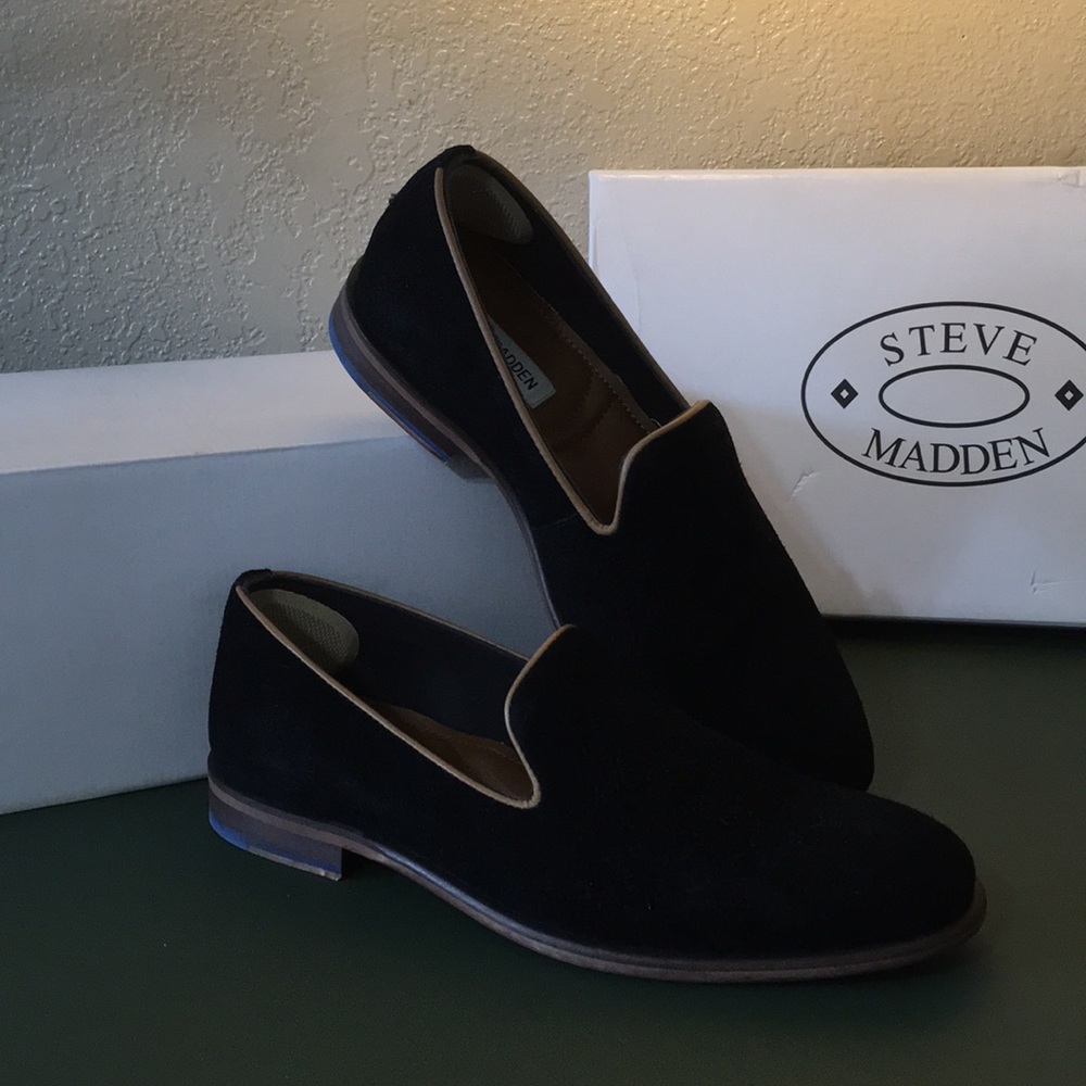Black Suede Loafers